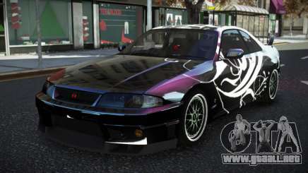 Nissan Skyline R33 Tixol S12 para GTA 4