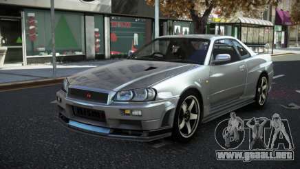Nissan Skyline R34 JML para GTA 4