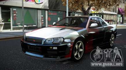Nissan Skyline R34 JML S9 para GTA 4