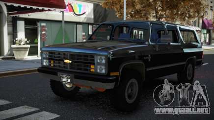 Chevrolet Suburban Fotres para GTA 4