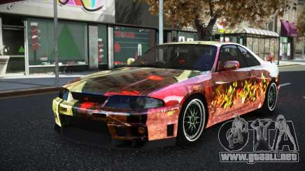 Nissan Skyline R33 Tixol S3 para GTA 4