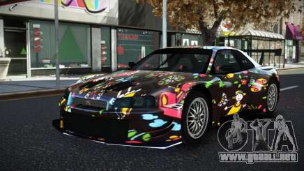 Nissan Skyline R34 YHL S2 para GTA 4