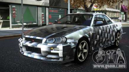 Nissan Skyline R34 JML S12 para GTA 4