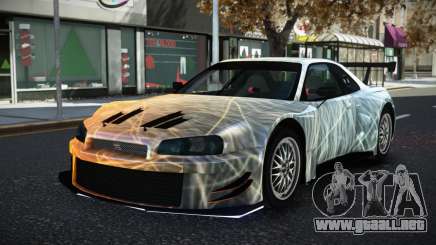 Nissan Skyline R34 YHL S14 para GTA 4