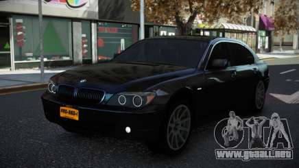 BMW 760Li E6HN para GTA 4