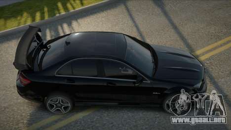 Mercedes-Benz C63 AMG Xanva para GTA San Andreas