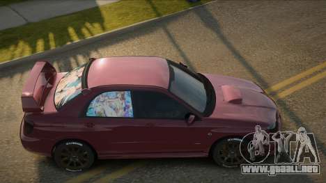 Subaru Impeza WRX STI Ganeltin para GTA San Andreas
