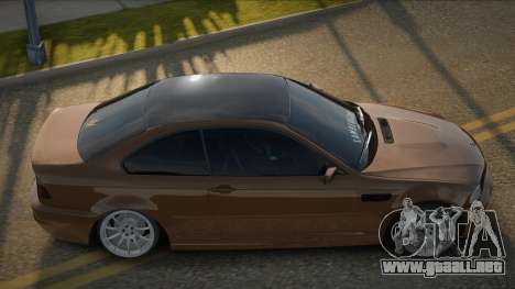 BMW M3 E46 Patjes para GTA San Andreas