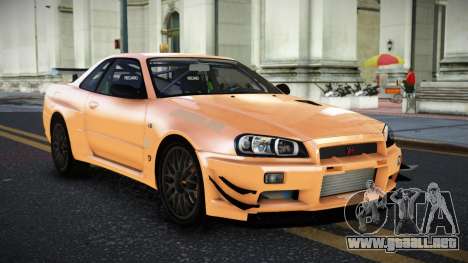 Nissan Skyline R34 Fezamu para GTA 4