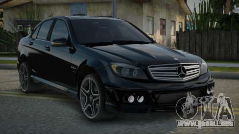 Mercedes-Benz C63 AMG Xanva para GTA San Andreas