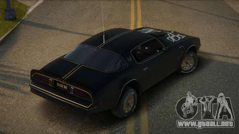 Pontiac Firebird Gortton para GTA San Andreas