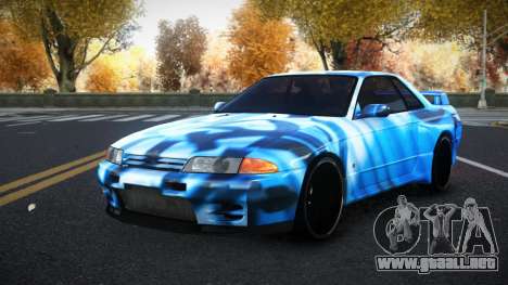Nissan Skyline R32 Nielna S5 para GTA 4