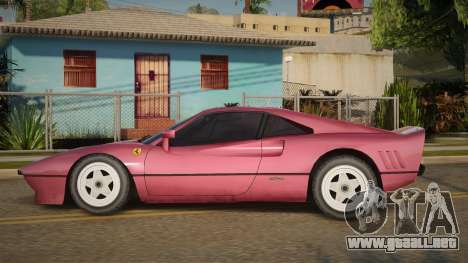 Ferrari 288 GTO 84th para GTA San Andreas