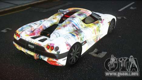 Koenigsegg CCX Vanlyn S5 para GTA 4