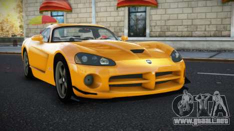 Dodge Viper Qudusimo para GTA 4