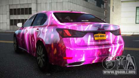 Lexus GS350 Nicas S3 para GTA 4