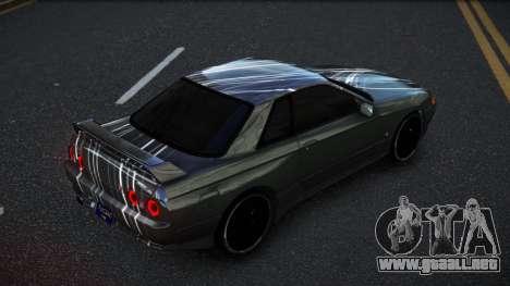 Nissan Skyline R32 Nielna S11 para GTA 4