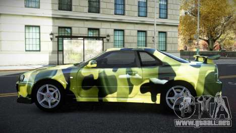 Nissan Skyline R34 Richtiny S11 para GTA 4