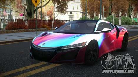 Acura NSX Lamiclos S5 para GTA 4