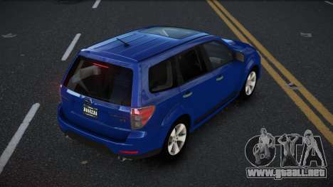 Subaru Forester Qasrihufo para GTA 4