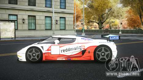 Koenigsegg CCGT Linal para GTA 4