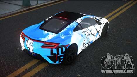 Acura NSX Lamiclos S10 para GTA 4