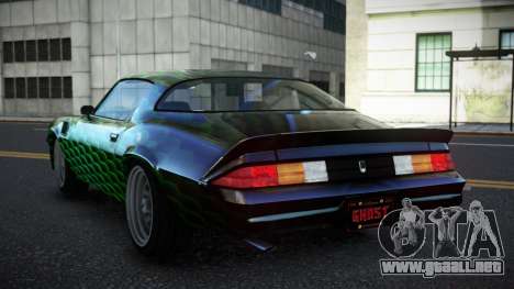 Chevrolet Camaro Z28 Vinlera S3 para GTA 4