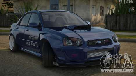 Subaru Impreza WRX STI Jenstin para GTA San Andreas