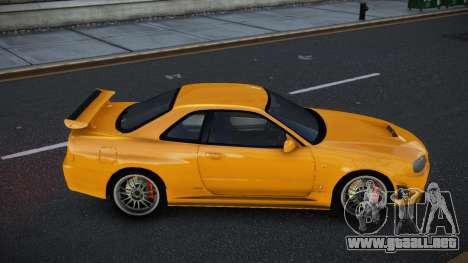 Nissan Skyline R34 Qipno para GTA 4