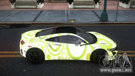 Acura NSX Lamiclos S3 para GTA 4