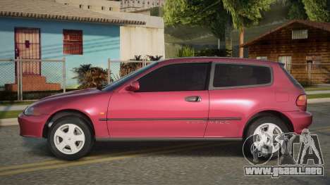 Honda Civic Lerrine para GTA San Andreas