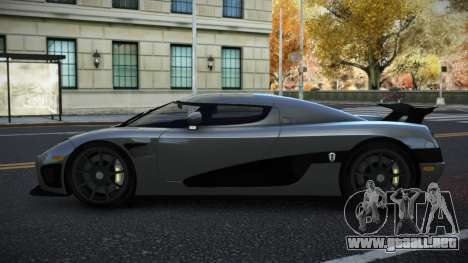 Koenigsegg CCX Zacuda para GTA 4