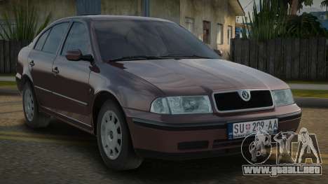 Skoda Octavia Chtonua para GTA San Andreas