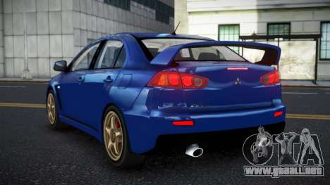 Mitsubishi Lancer Evolution X Ziwasef para GTA 4