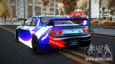 Nissan Skyline R33 Cogelria S13 para GTA 4