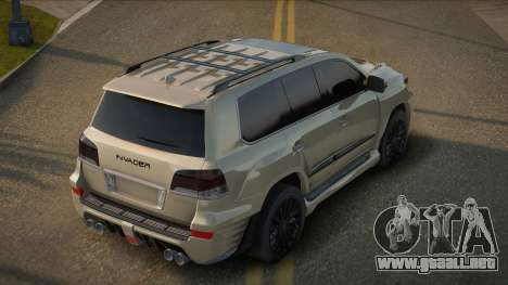 Lexus LX570 Zoein-X para GTA San Andreas