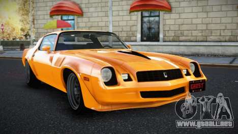 Chevrolet Camaro Z28 Vinlera para GTA 4