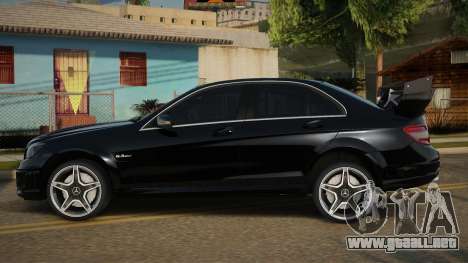 Mercedes-Benz C63 AMG Xanva para GTA San Andreas