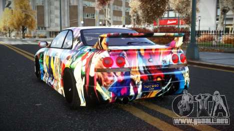Nissan Skyline R33 Cogelria S3 para GTA 4