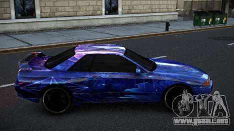 Nissan Skyline R32 Nielna S6 para GTA 4