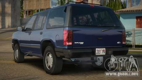 Ford Explorer 91th para GTA San Andreas
