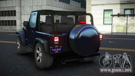 Jeep Wrangler Solabused para GTA 4