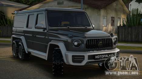 Mercedes-Benz G63 Grathan para GTA San Andreas