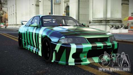 Nissan Skyline R33 Cogelria S14 para GTA 4