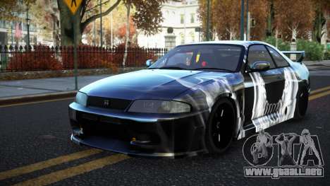 Nissan Skyline R33 Cogelria S11 para GTA 4
