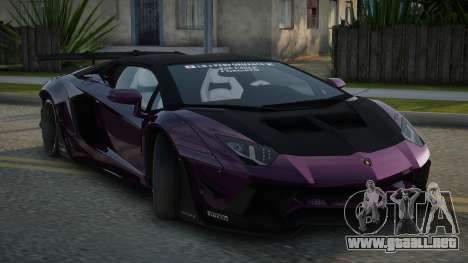 Lamborghini Aventador Ellatoriel para GTA San Andreas