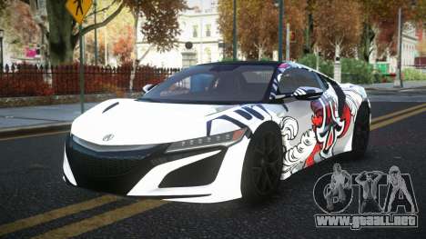 Acura NSX Lamiclos S14 para GTA 4