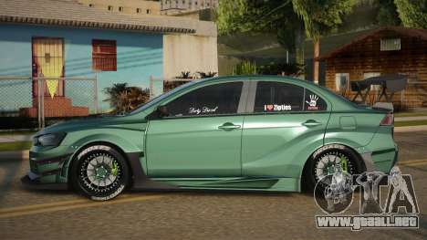 Mitsubishi Lancer Evolution X Liyah para GTA San Andreas