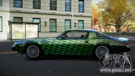 Chevrolet Camaro Z28 Vinlera S3 para GTA 4