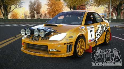 Subaru Impreza Qisgeqodi para GTA 4